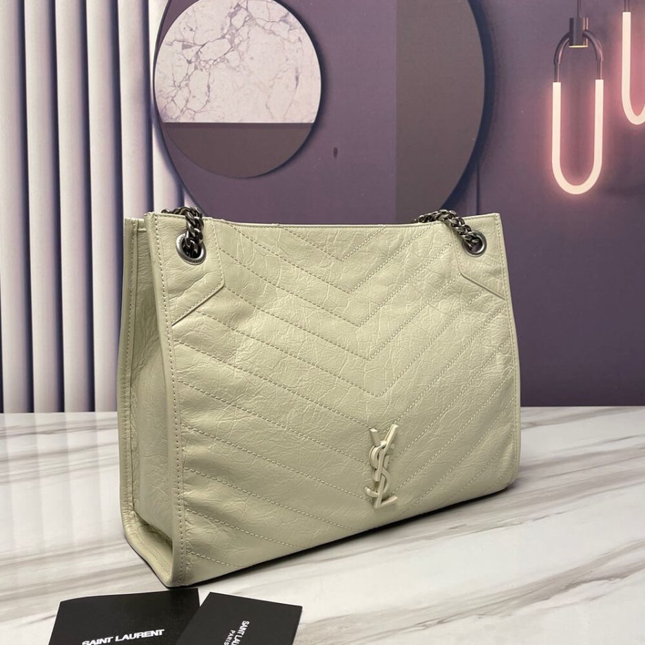 YSL NIKI SHOPPING IN VINTAGE LEATHER - 图片 3