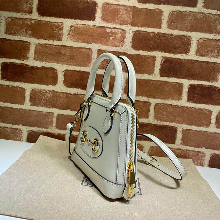 Gucci Horsebit 1955 Mini Top Handle Bag - 图片 3