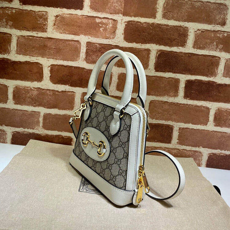 Gucci Horsebit 1955 Mini Top Handle Bag - 图片 3