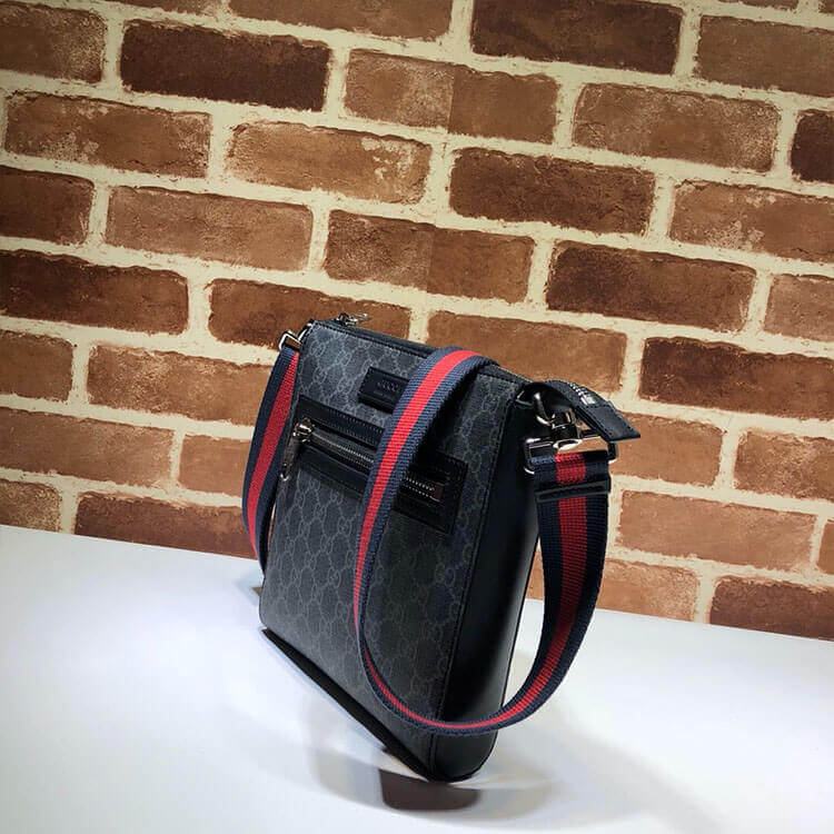 Gucci GG Black Small Messenger Bag - 图片 3