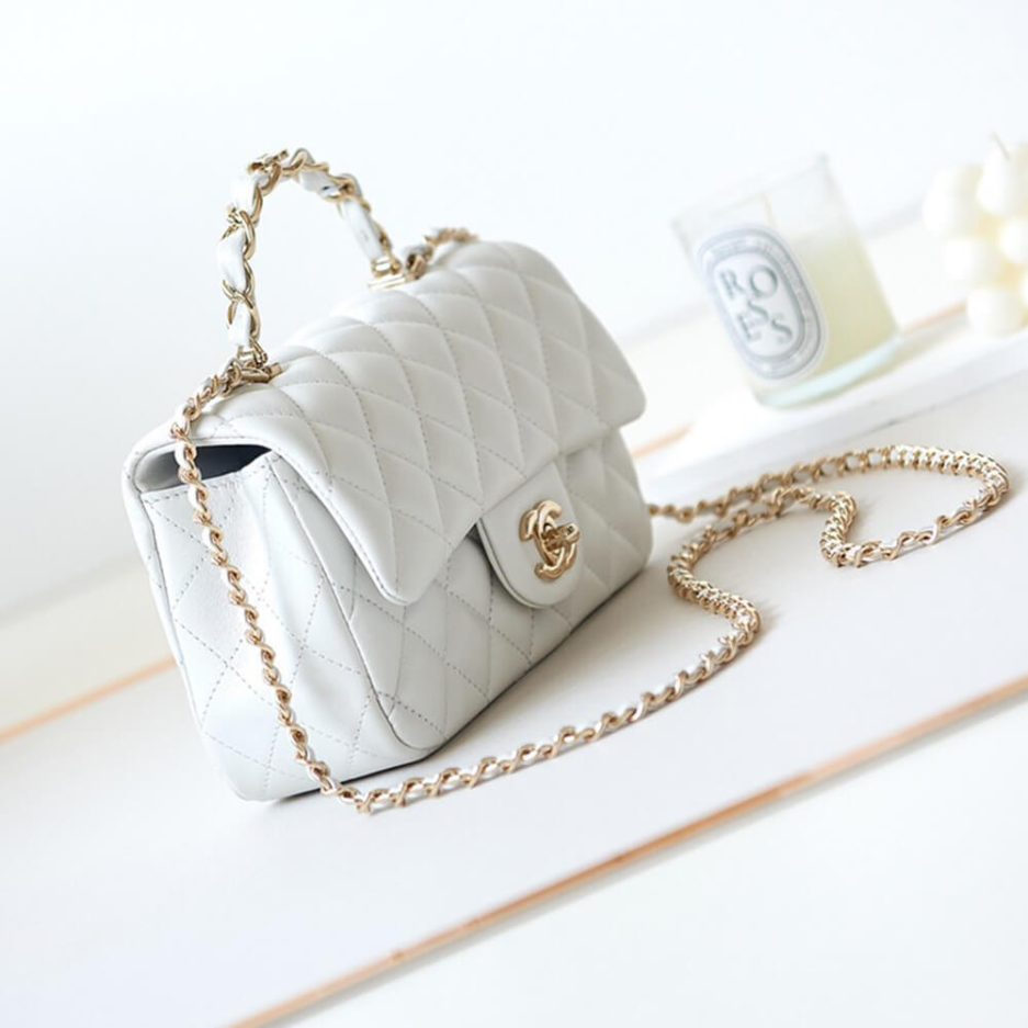 CHANEL Mini Flap With Top Handle - 图片 3