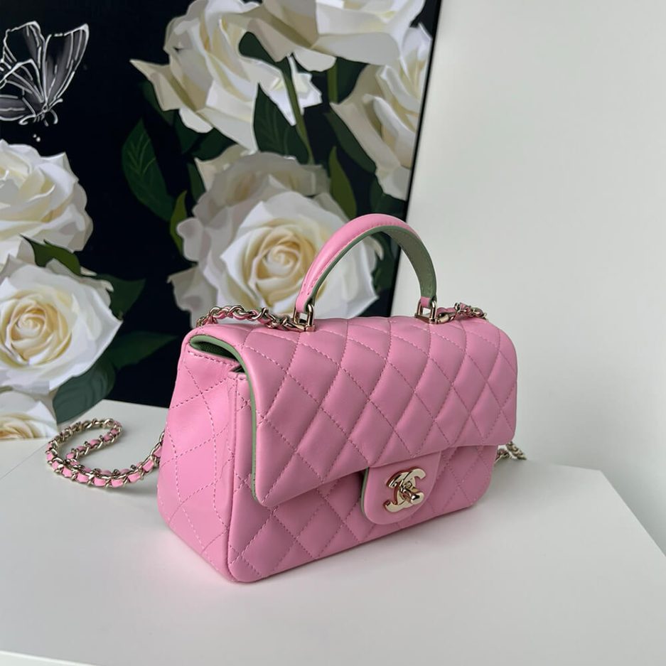CHANEL Mini Classic Handbag With Top Handle - 图片 3