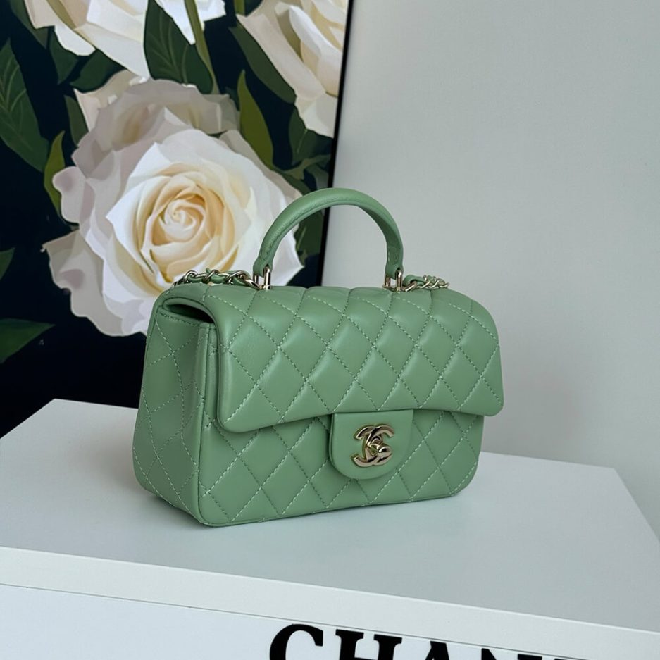 CHANEL Mini Classic Handbag With Top Handle - 图片 3