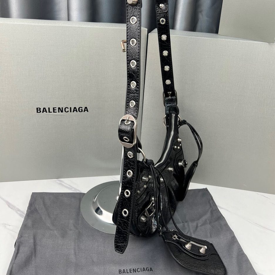 BALENCIAGA WOMEN’S LE CAGOLE XS SHOULDER BAG - 图片 3
