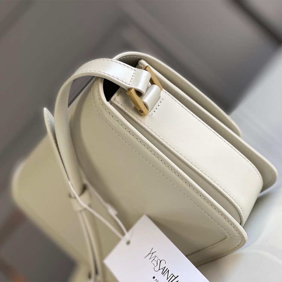 SOLFERINO MEDIUM SATCHEL IN BOX SAINT LAURENT LEATHER - 图片 3