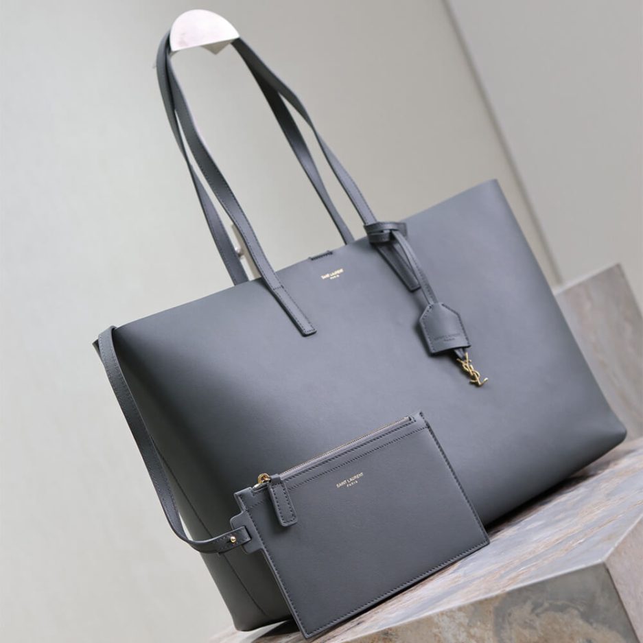 YSL Shopping Saint Laurent leather - 图片 3