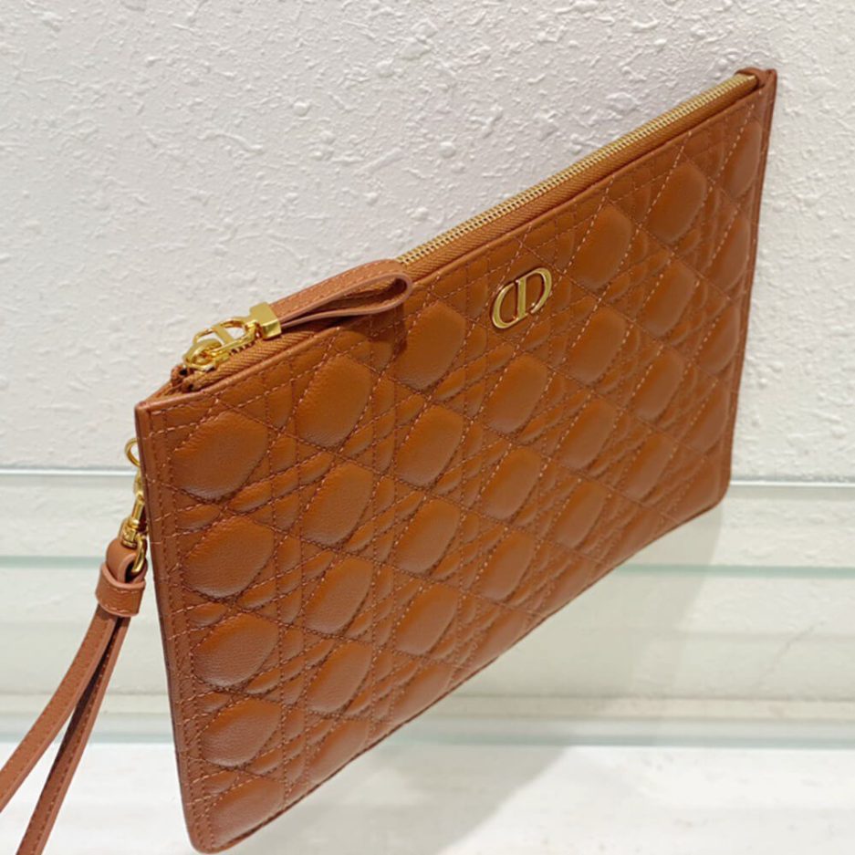 Large Dior Caro Daily Pouch(HIGH-END GRADE) - 图片 3