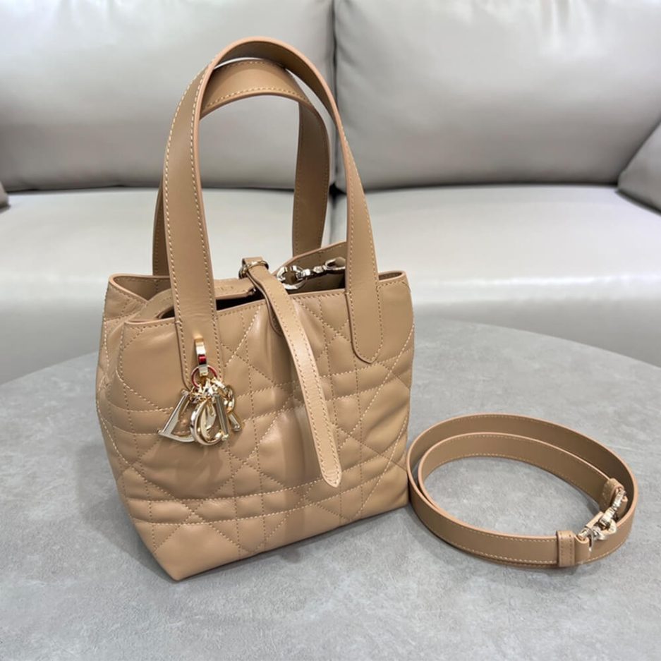 Small Dior Toujours Vertical Tote Bag - 图片 3