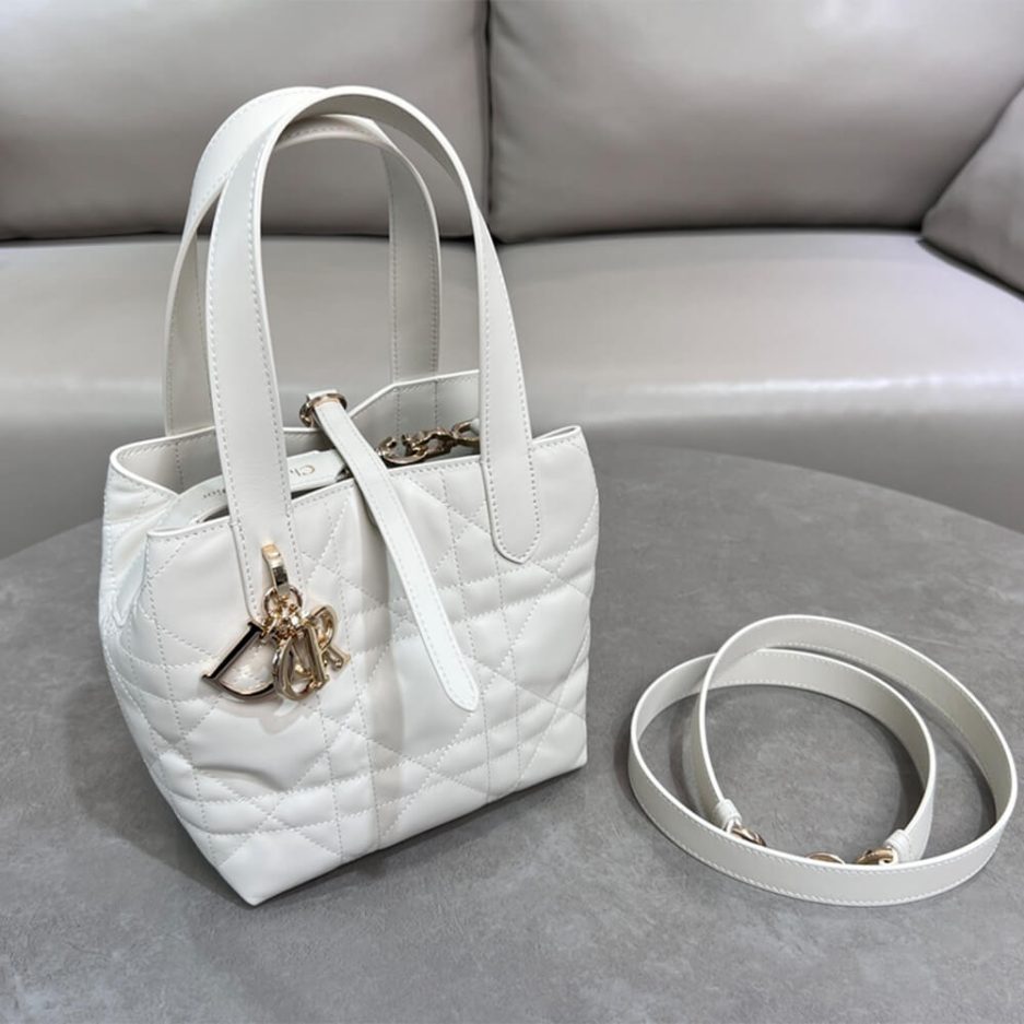 Small Dior Toujours Vertical Tote Bag - 图片 3