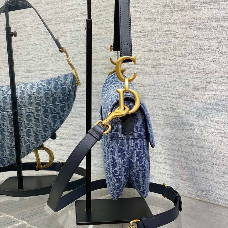 Dior Saddle Bag with Strap - 图片 3