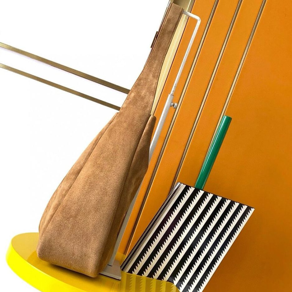 YSL LE 5 À 7 supple SUEDE LARGE - 图片 3