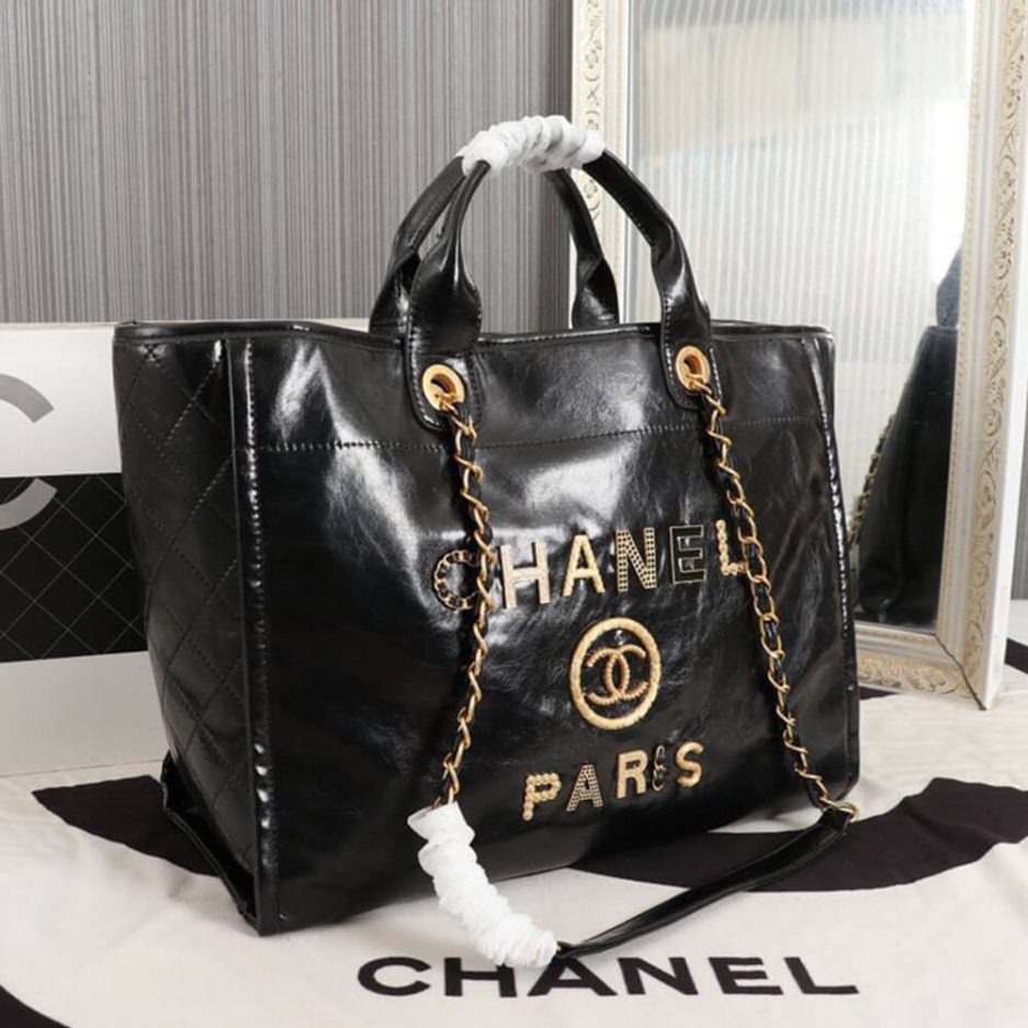 CHANEL LARGE DEAUVILLE TOTE - 图片 3