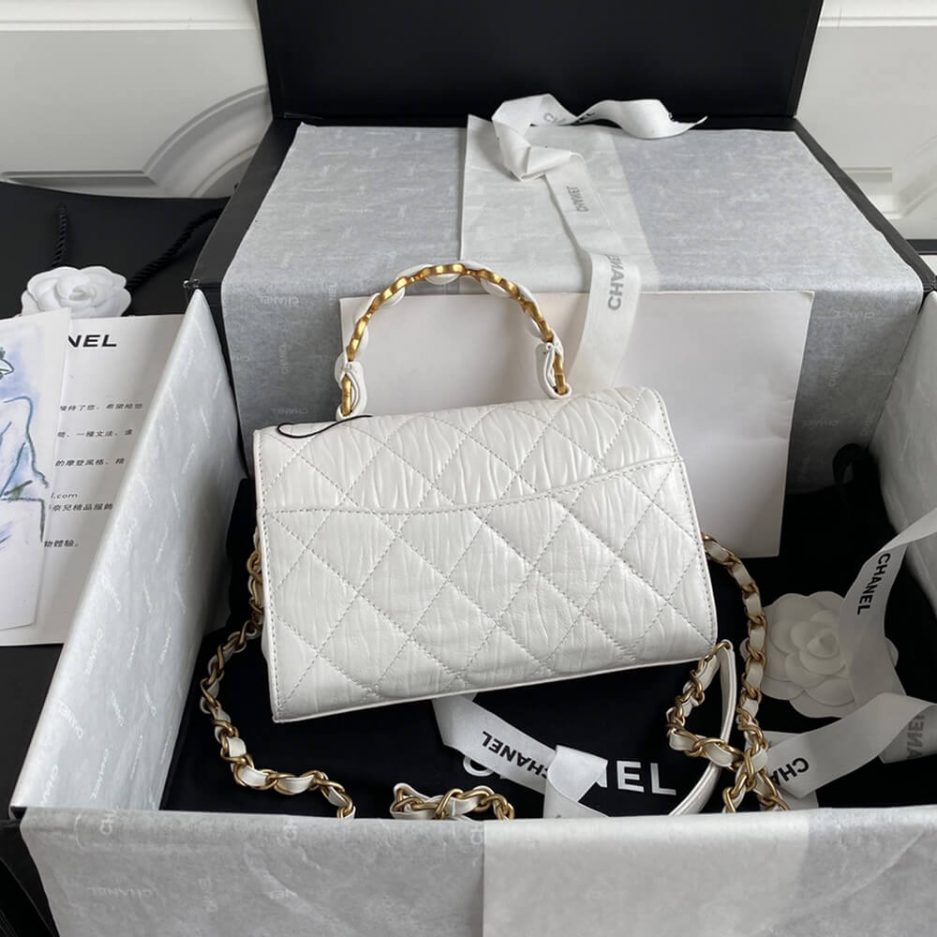 CHANEL Mini Flap Bag with Top Handle - 图片 3