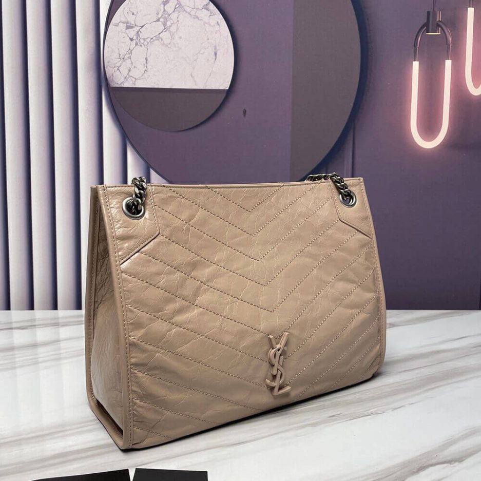 YSL NIKI SHOPPING IN VINTAGE LEATHER - 图片 3