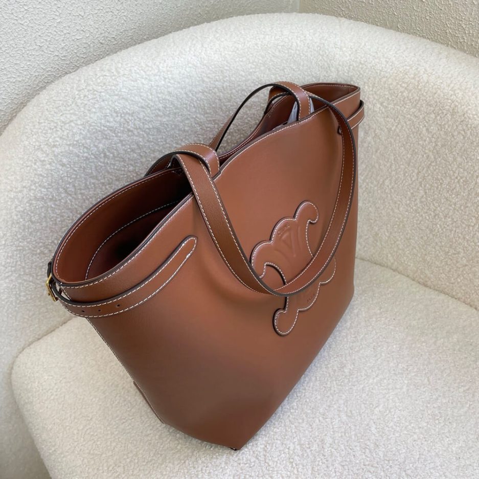 CELINE MEDIUM CABAS ANAIS CUIR TRIOMPHE IN GRAINED CALFSKIN - 图片 3