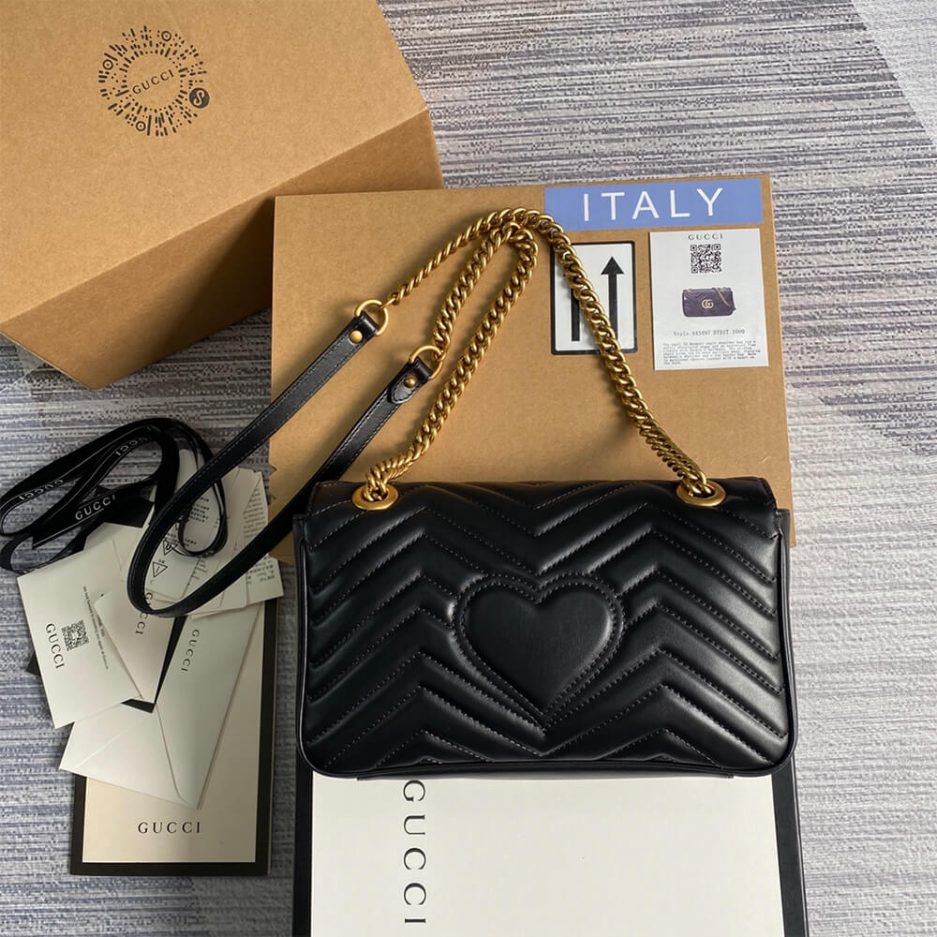 GG Marmont small matelass?? shoulder bag - 图片 3