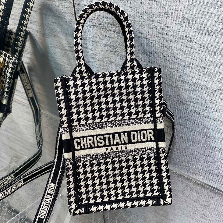 MINI DIOR BOOK TOTE PHONE BAG - 图片 3
