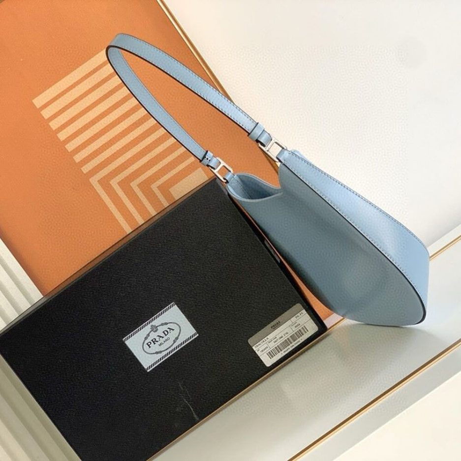 Prada Cleo brushed leather shoulder bag - 图片 3