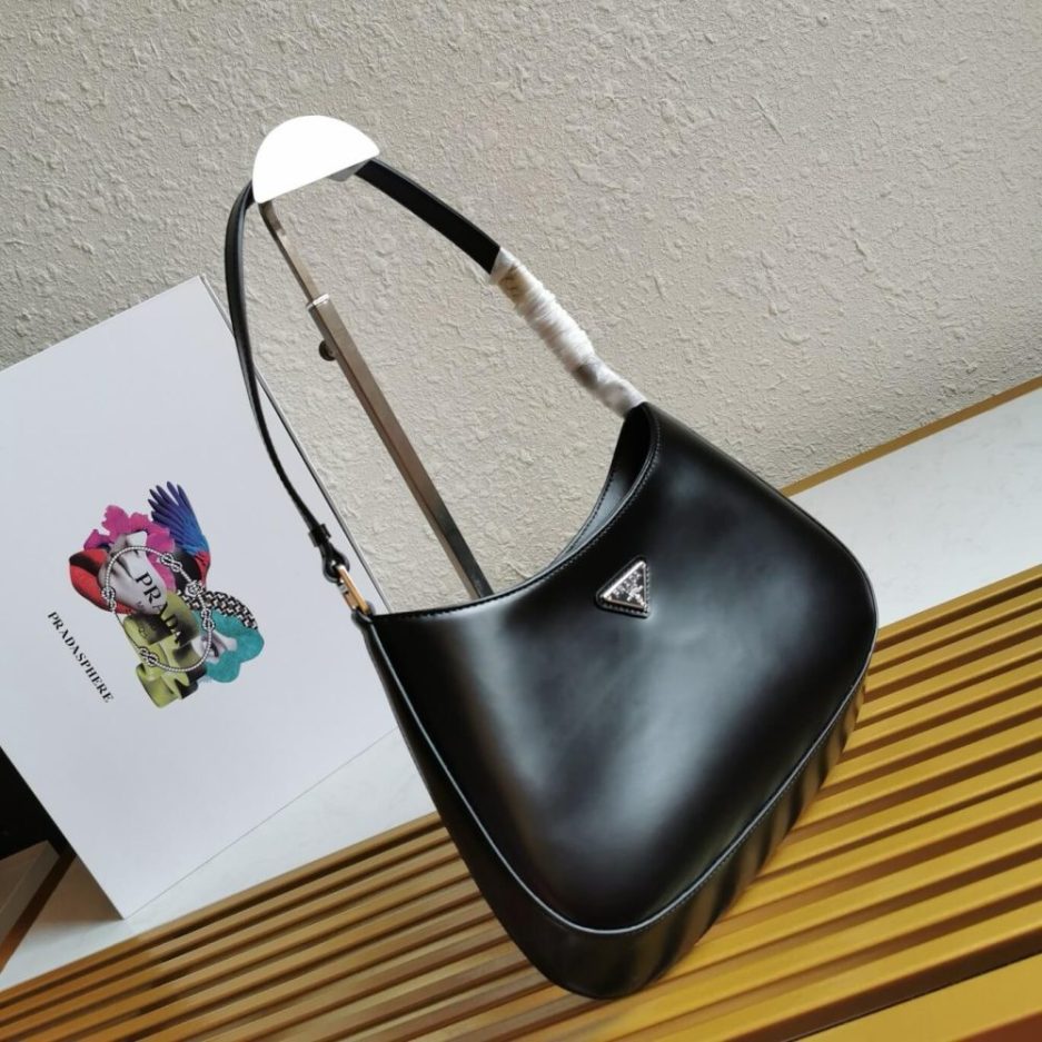 Prada Cleo brushed leather shoulder bag - 图片 3