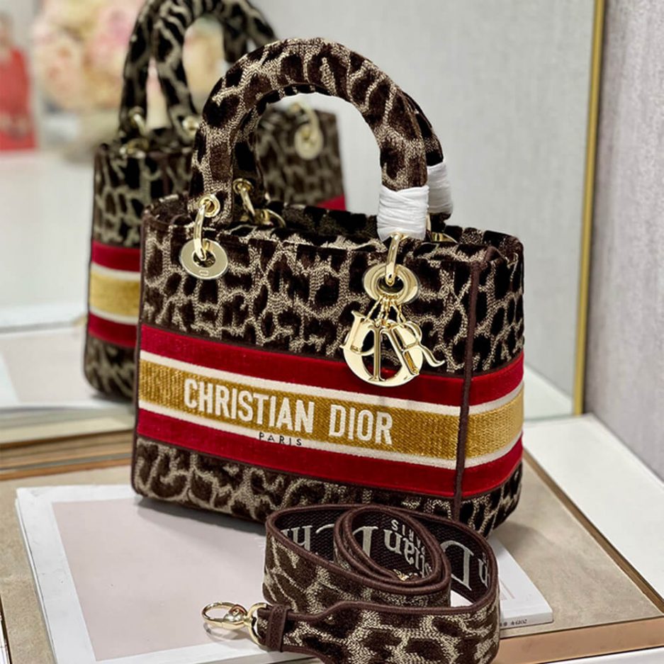 DIOR MEDIUM LADY D-LITE BAG - 图片 3