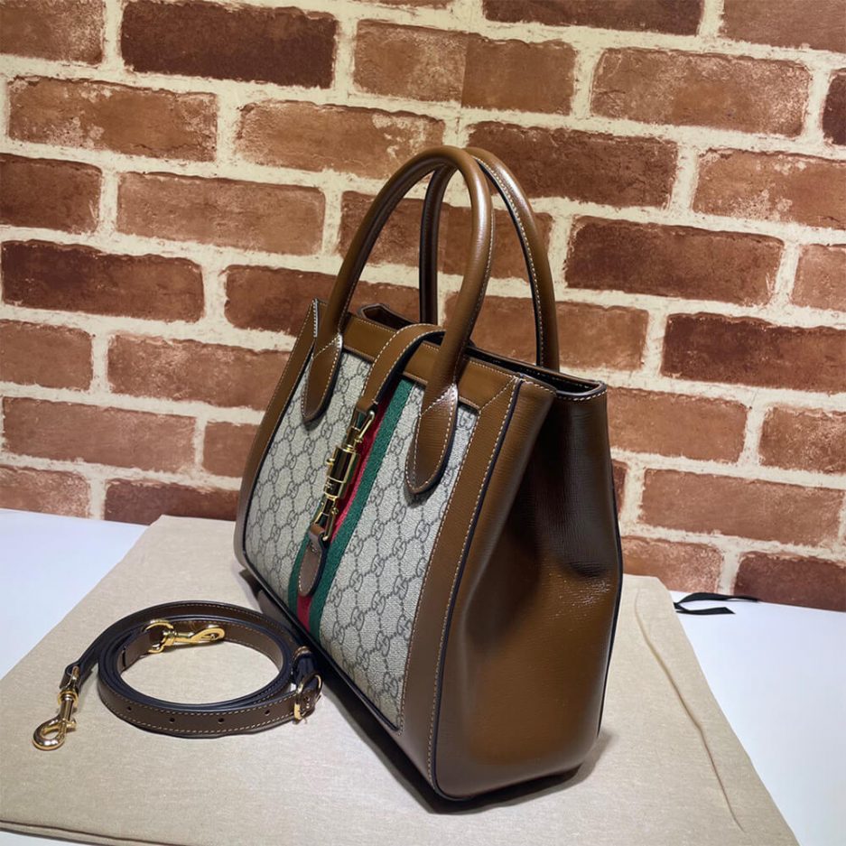 GG Jackie 1961 medium tote bag - 图片 3
