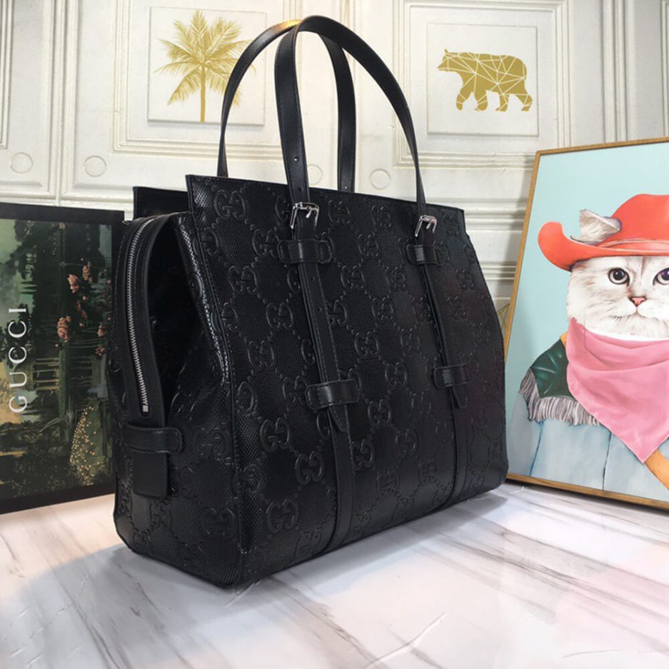 GG embossed tote bag - 图片 3