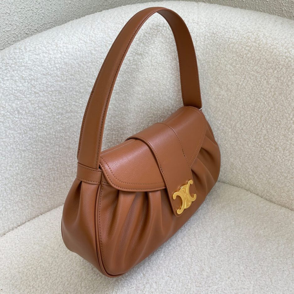 CELINE Medium POLLY bag in soft calfskin - 图片 3
