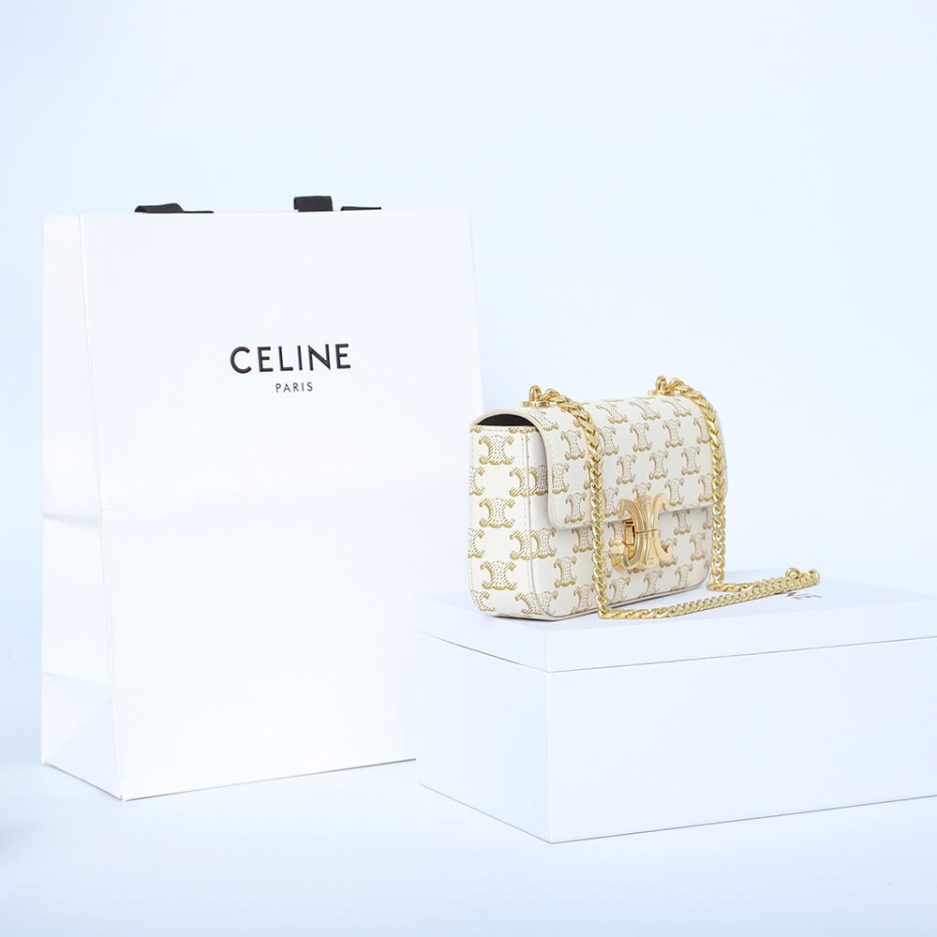 CELINE CHAIN SHOULDER BAG CLAUDE - 图片 3