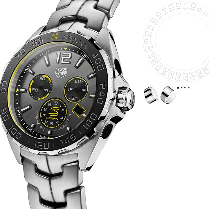 TAG HEUER FORMULA 1 X SENNA Quartz Chronograph - Diameter 43 mm CAZ101AF.BA0637 - 图片 2