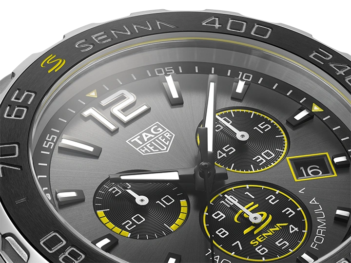 TAG HEUER FORMULA 1 X SENNA Quartz Chronograph - Diameter 43 mm CAZ101AF.BA0637 - 图片 8