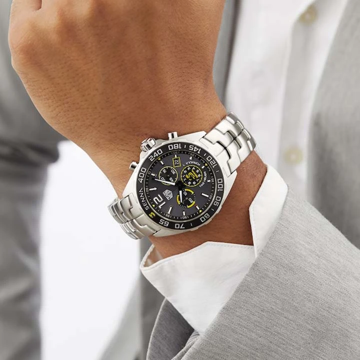 TAG HEUER FORMULA 1 X SENNA Quartz Chronograph - Diameter 43 mm CAZ101AF.BA0637 - 图片 6