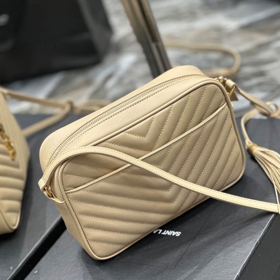 LOU CAMERA BAG IN QUILTED LEATHER - 图片 4