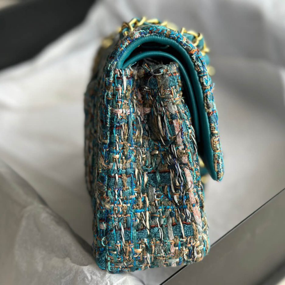 Chanel Tweed Medium Classic Flap Bag - 图片 4