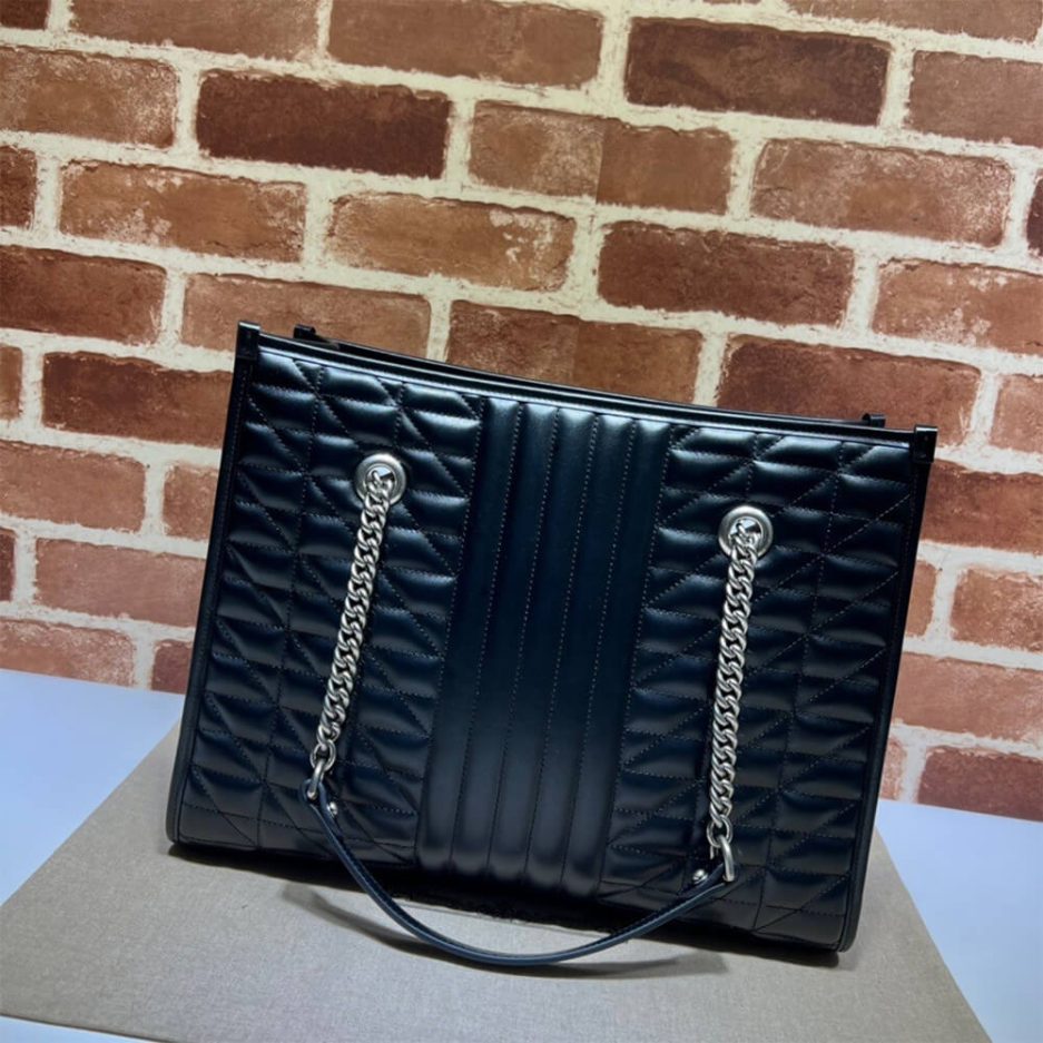 GG MARMONT MEDIUM TOTE BAG - 图片 4