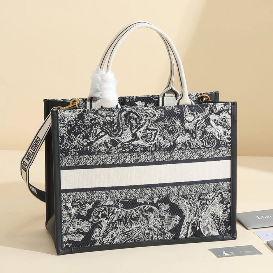 Medium Dior Book Tote - 图片 4