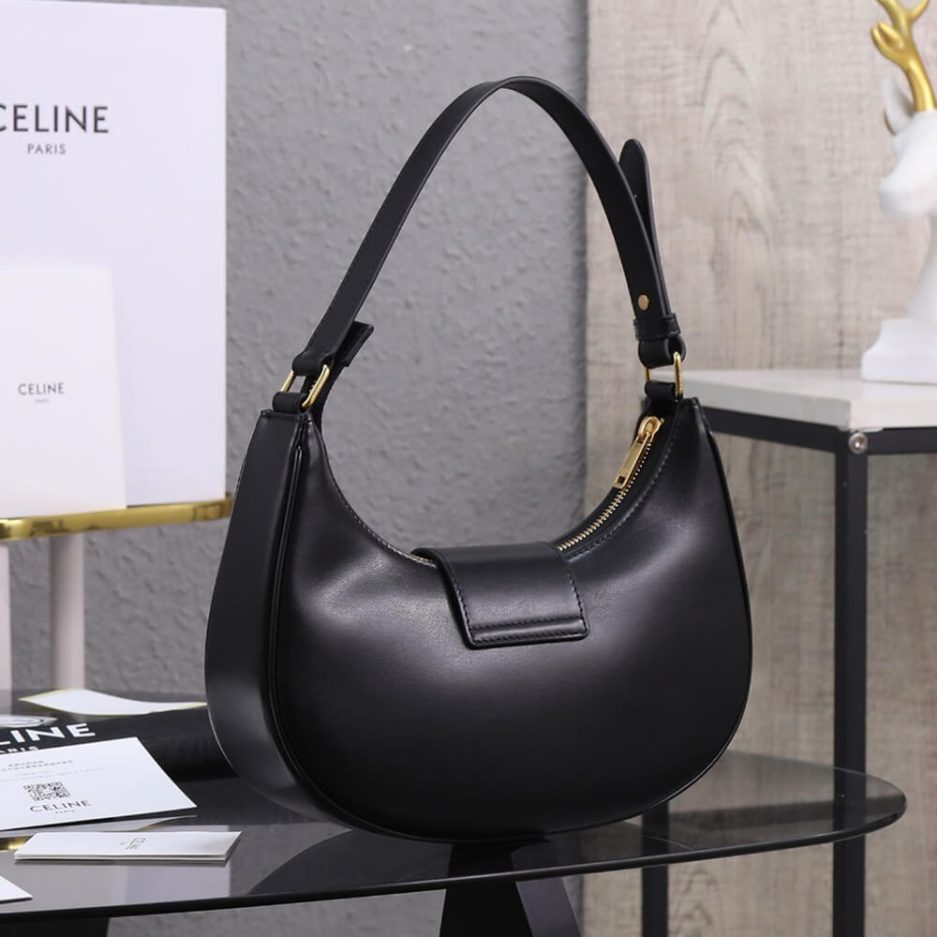 CELINE MEDIUM AVA TRIOMPHE BAG in Smooth Calfskin - 图片 4