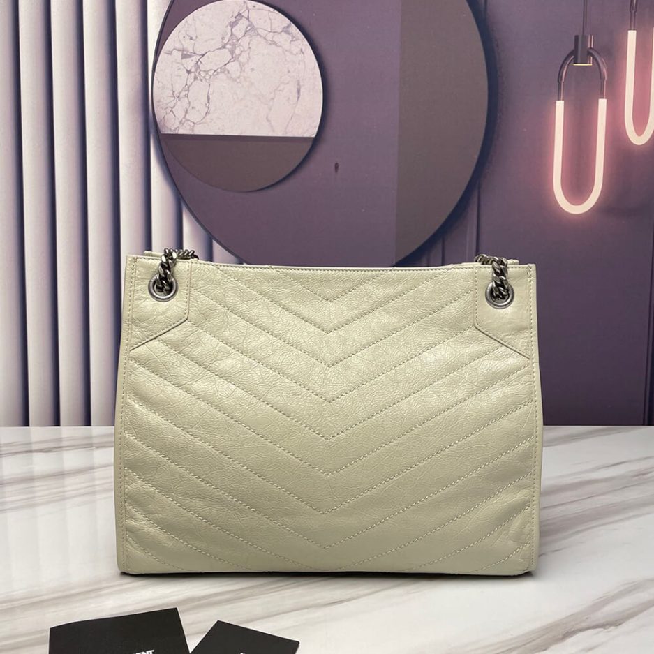 YSL NIKI SHOPPING IN VINTAGE LEATHER - 图片 4