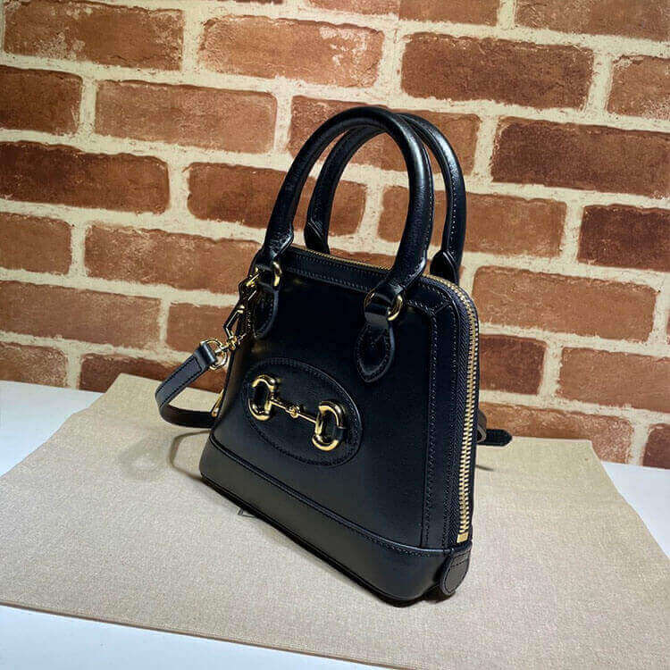 Gucci Horsebit 1955 Mini Top Handle Bag - 图片 4