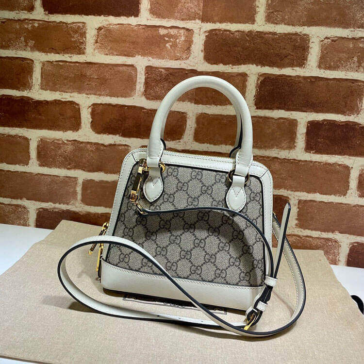 Gucci Horsebit 1955 Mini Top Handle Bag - 图片 4