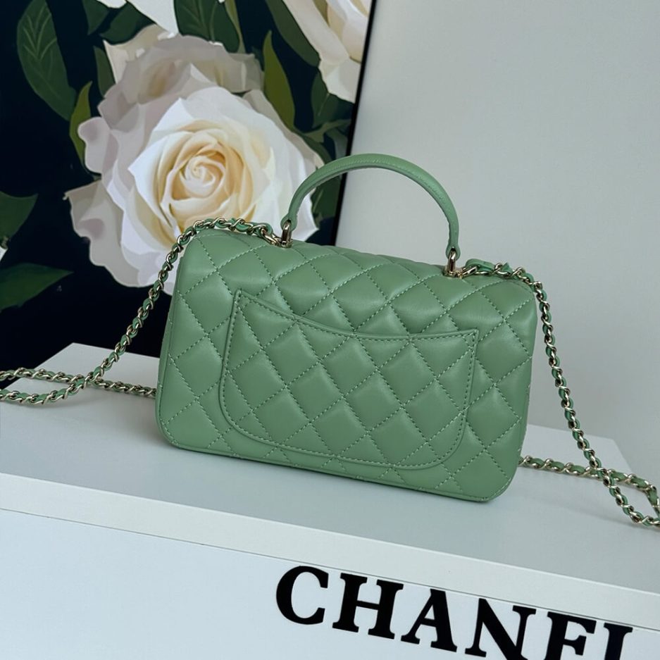 CHANEL Mini Classic Handbag With Top Handle - 图片 4