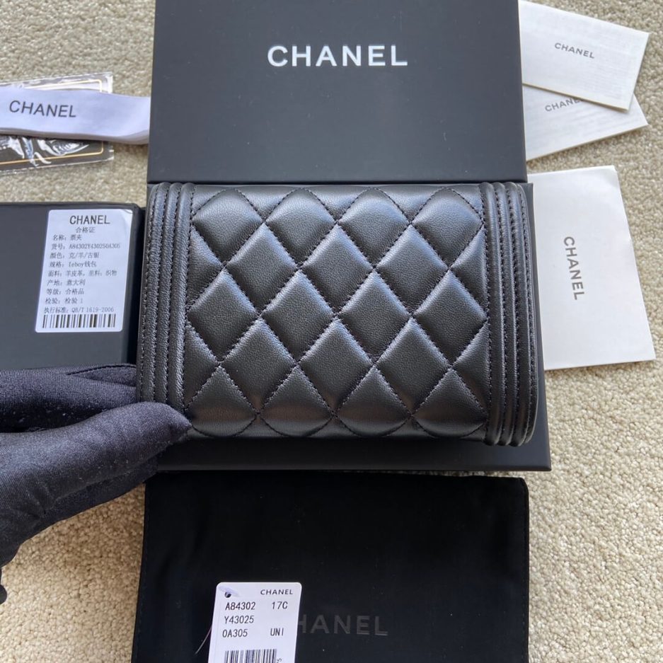 Chanel boy long wallet - 图片 4