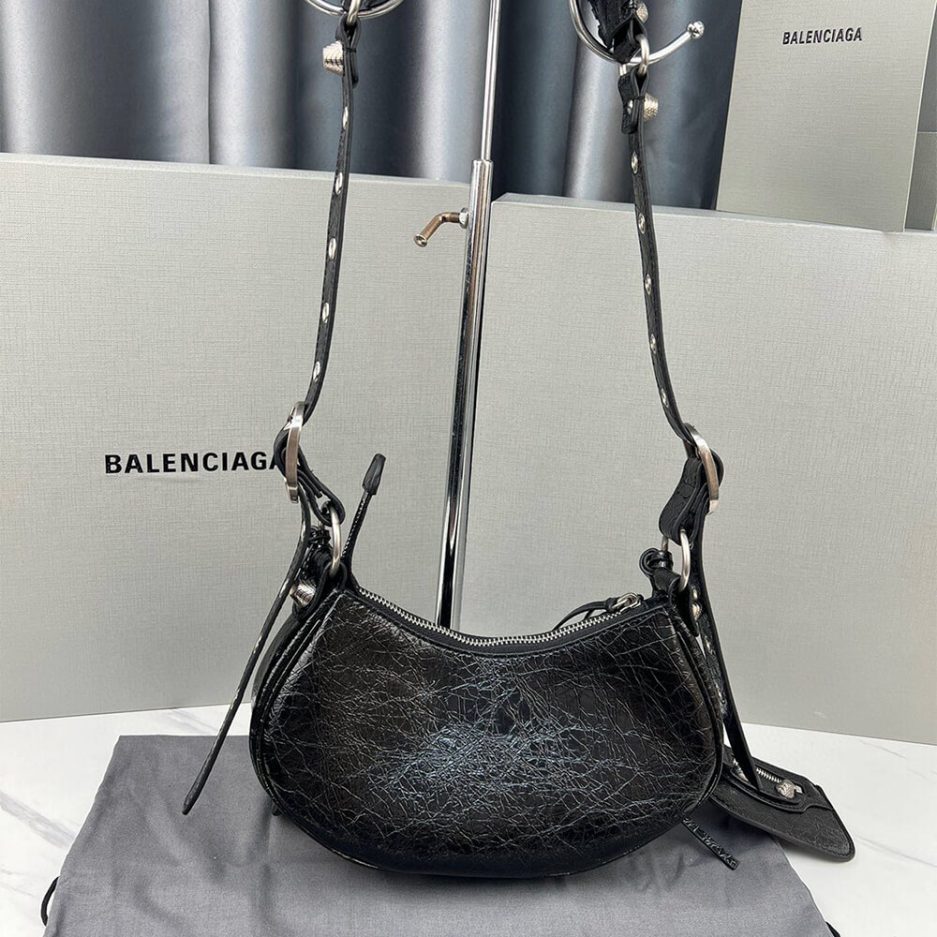 BALENCIAGA WOMEN’S LE CAGOLE XS SHOULDER BAG - 图片 4