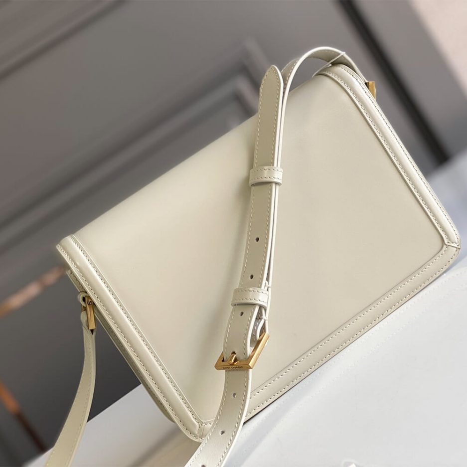 SOLFERINO MEDIUM SATCHEL IN BOX SAINT LAURENT LEATHER - 图片 4