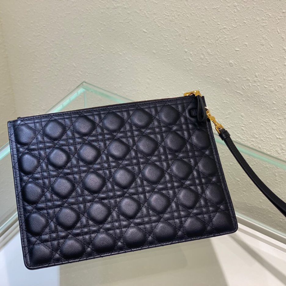 Large Dior Caro Daily Pouch(HIGH-END GRADE) - 图片 4