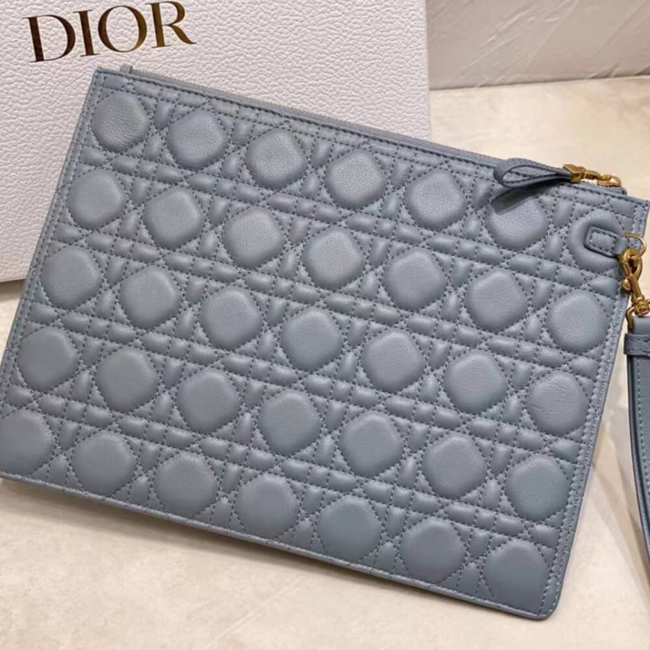 Large Dior Caro Daily Pouch(HIGH-END GRADE) - 图片 4