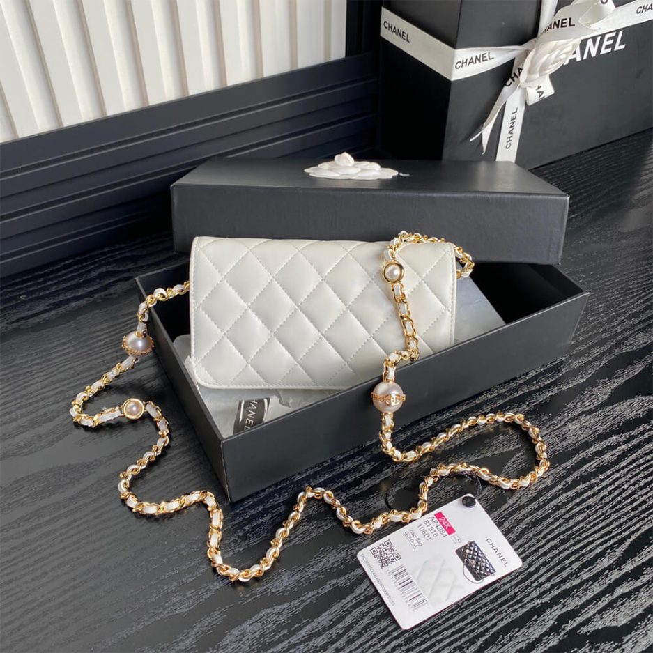 CHANEL Flap Phone Holder with Chain(HIGH-END GRADE) - 图片 4