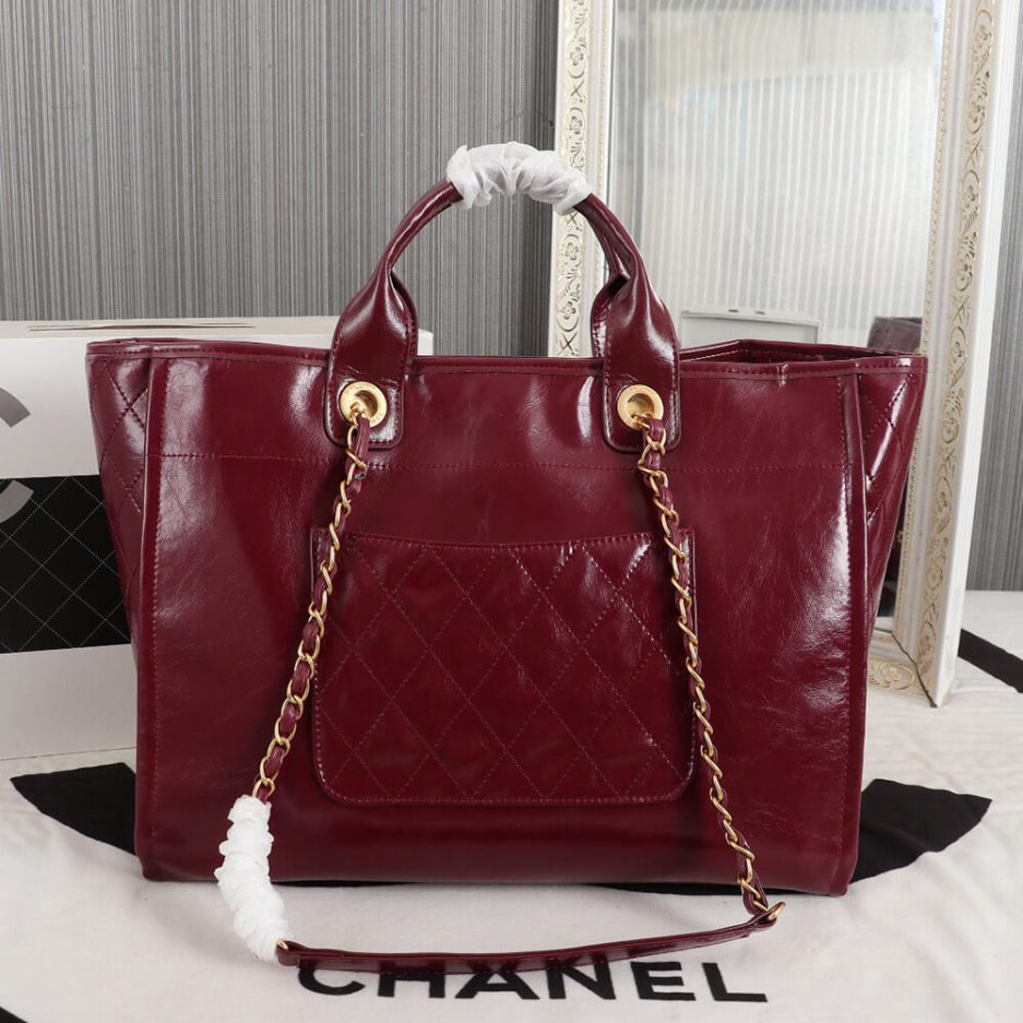 CHANEL LARGE DEAUVILLE TOTE - 图片 4