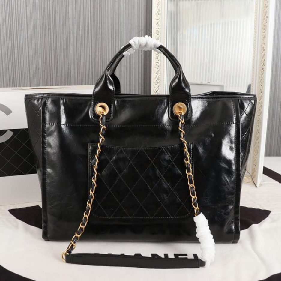 CHANEL LARGE DEAUVILLE TOTE - 图片 4