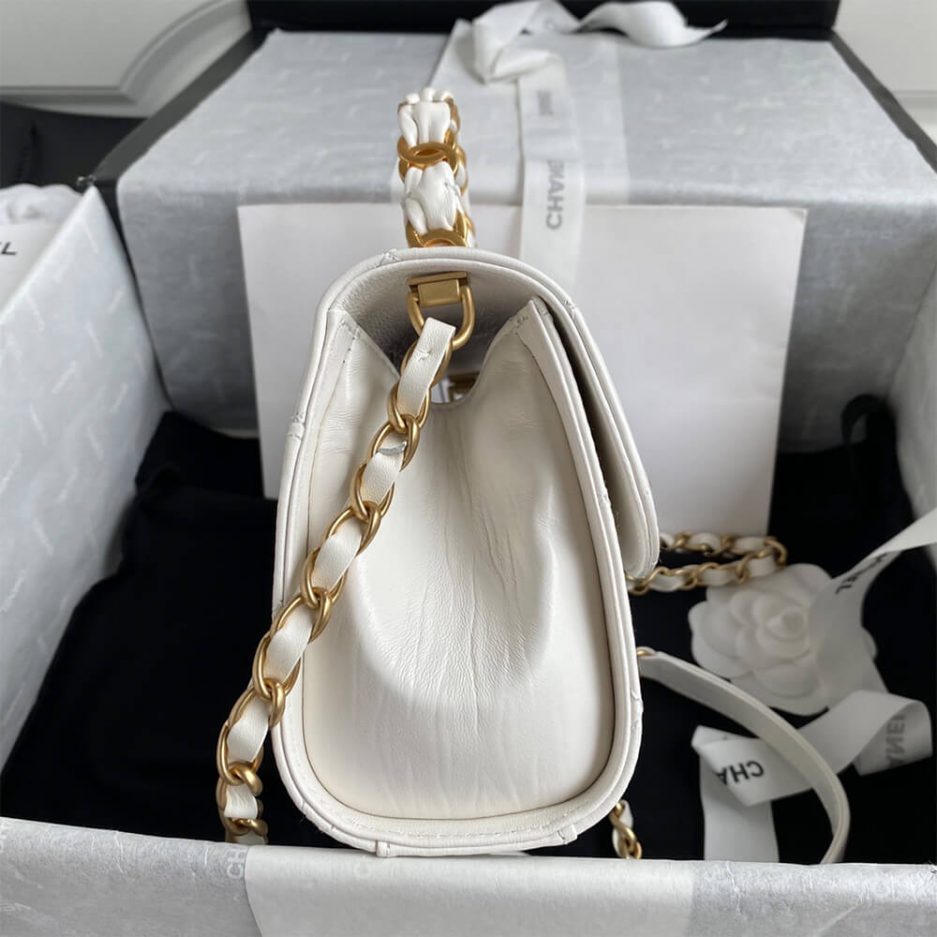 CHANEL Mini Flap Bag with Top Handle - 图片 4