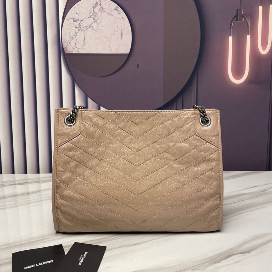 YSL NIKI SHOPPING IN VINTAGE LEATHER - 图片 4